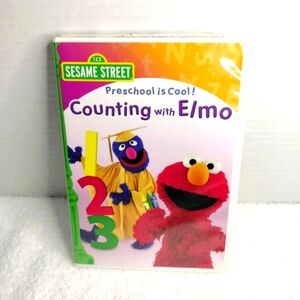 Sesame Street Counting with Elmo DVD - Red, Purple, Green